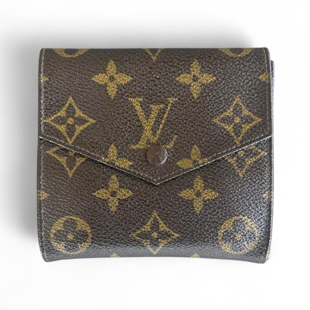 Authentic Vintage Louis Vuitton Elise Wallet Classic Leather LV Monogram